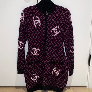 Chanel cashmere/wool dress